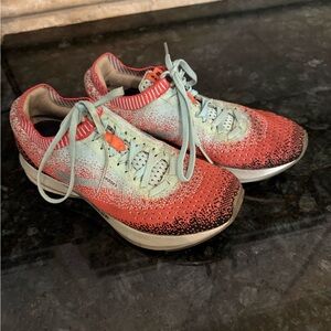 Women’s Brooks Levitate 2 Running Sneakers in Coral and Mint